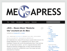 Tablet Screenshot of megapress.de